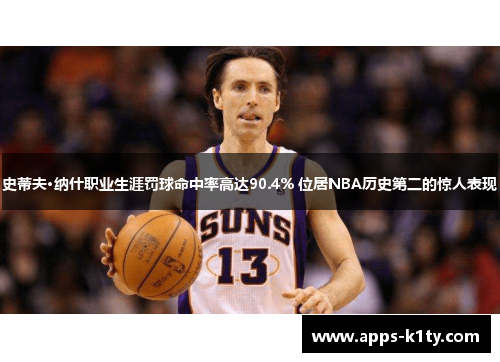 史蒂夫·纳什职业生涯罚球命中率高达90.4% 位居NBA历史第二的惊人表现