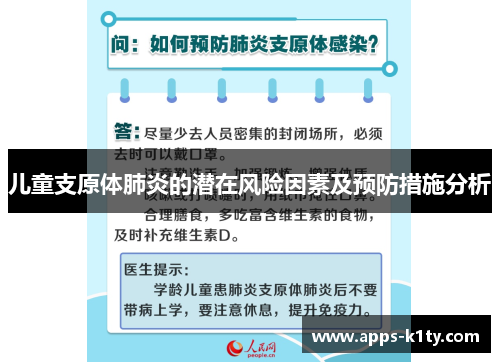 儿童支原体肺炎的潜在风险因素及预防措施分析